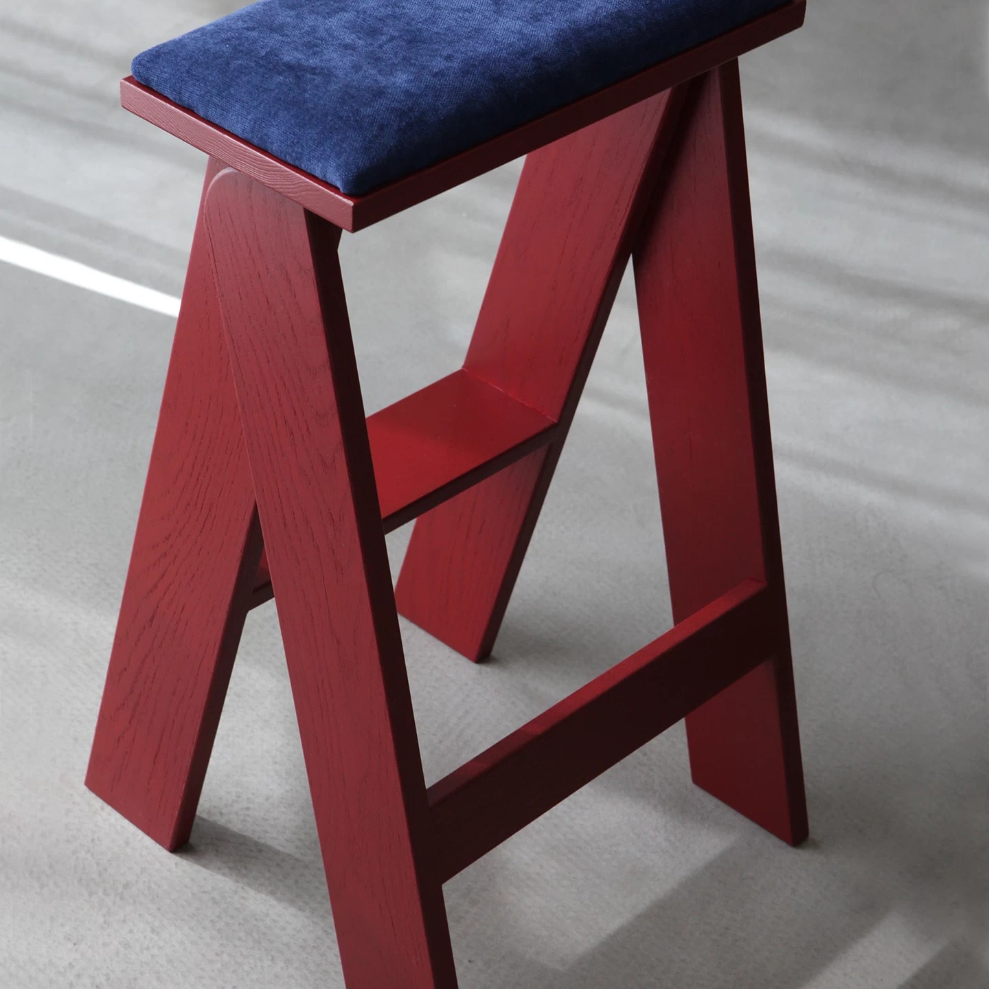 Commercial Kitchen Counter - Originele moderne opvouwbare barkruk van massief