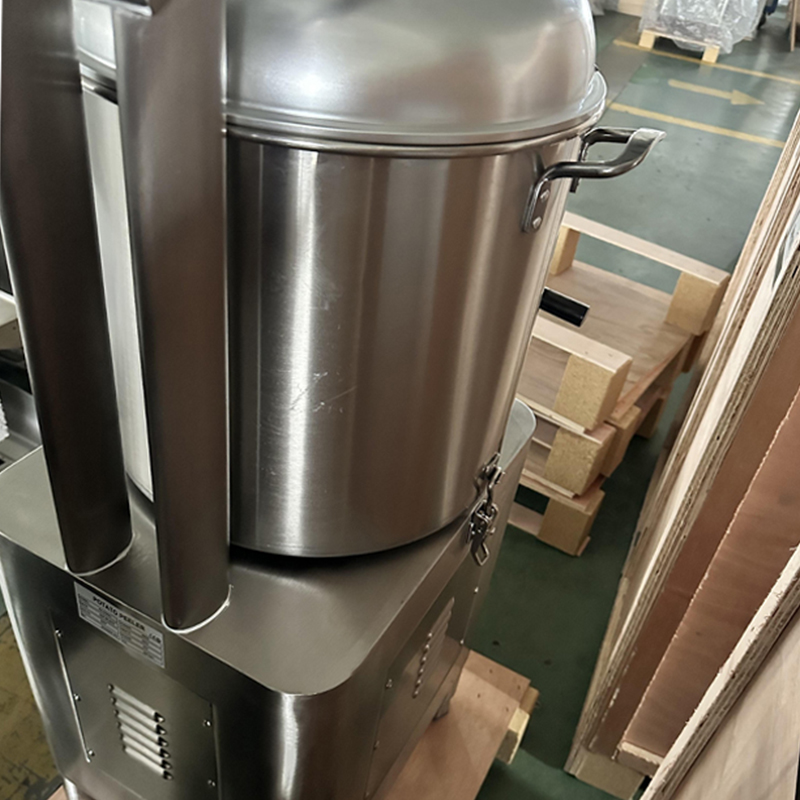 Commercial Potato Peeler - Elektrische professionele roterende aardappel- en cassave-schilmachine,