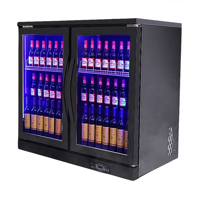 Commercial Kitchen Zones - Compacte luchtkoeling Mini-drankdisplay Vriezer Vorstvrij afsluitbare