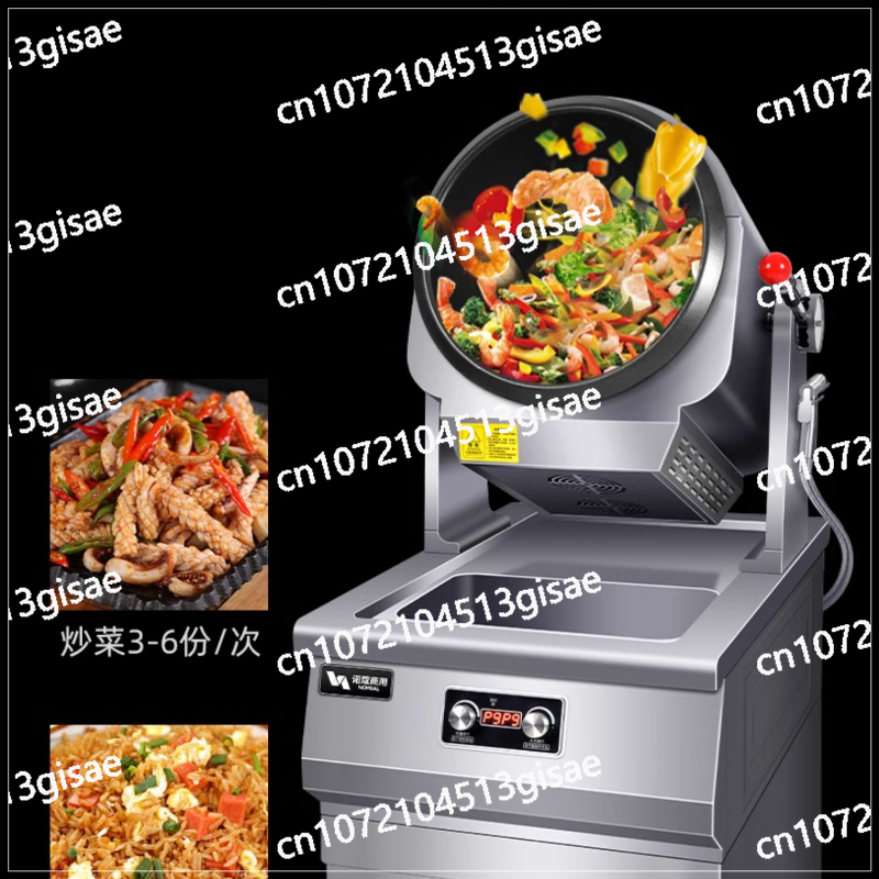 Commercial Rice Cooker - Commerciële volautomatische intelligente gebakken rijstrobot 220V,