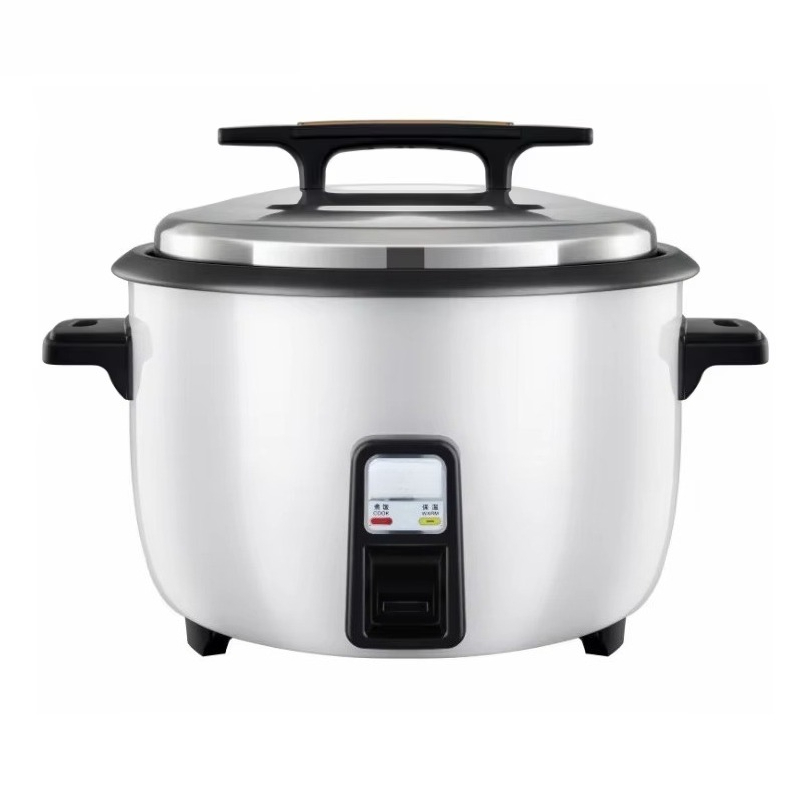Commercial Rice Cooker - 10 liter capaciteit, 1600W geïsoleerde kookpan