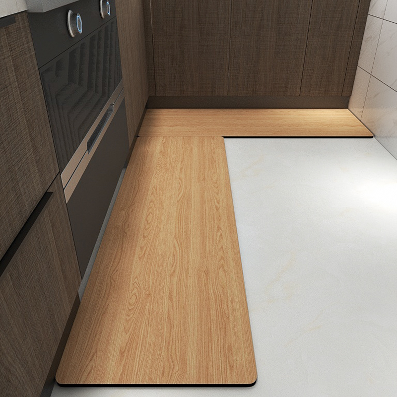 Commercial Kitchen Vinyl Flooring - Keuken Vloermat PVC Waterdicht Antislip Lederen