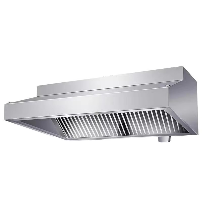 Commercial Kitchen Hood Cleaning - Keukenafzuigkap Slim Line Exhaust Island Auto