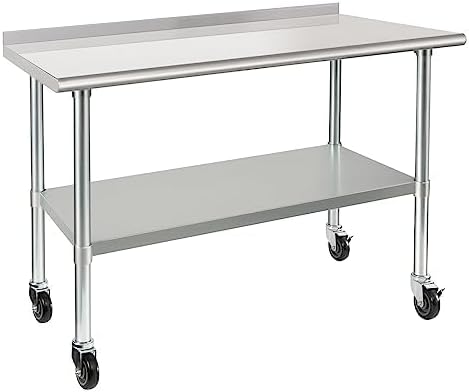 Commercial Kitchen Backsplash - 24 x 48 inch robuuste roestvrijstalen