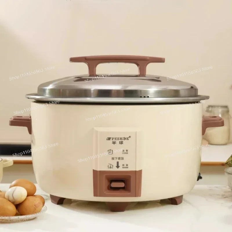 Commercial Rice Cooker - Commerciële oude stijl rijstkoker, 8L -