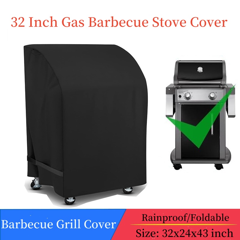 Commercial Kitchen Hood Cleaning - 32 inch Gas Barbecue Kachel Cover