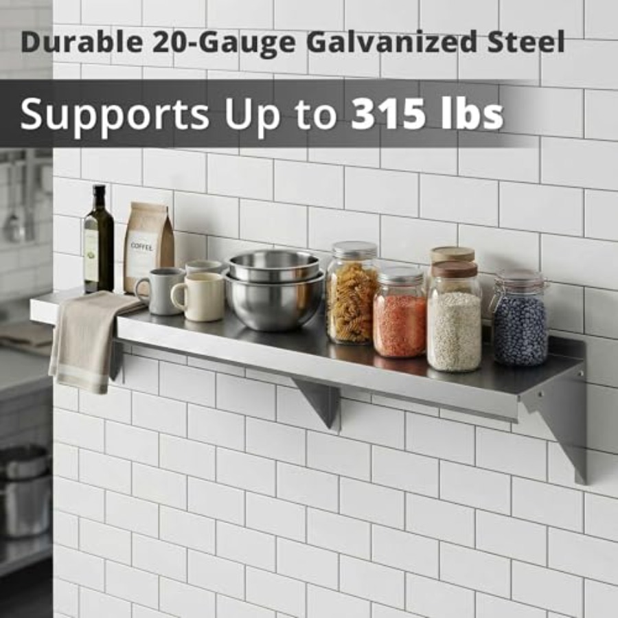 Wandmontageplank voor commerci - Commercial Kitchen Backsplash recensie en prijs