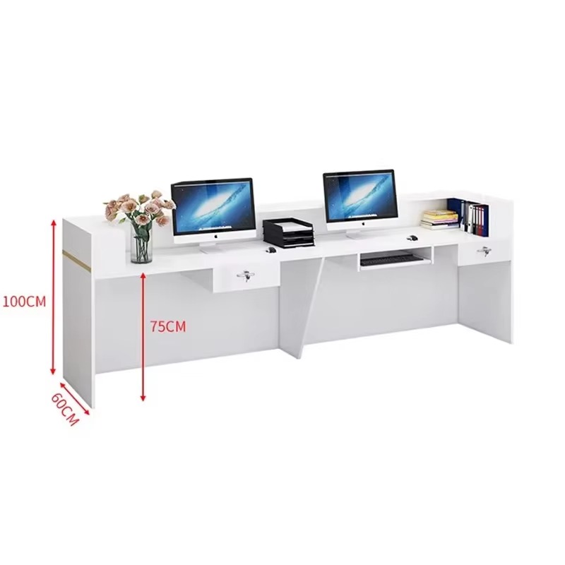 Luxe salonreceptiebalies Kassa - Commercial Kitchen Counter recensie en prijs