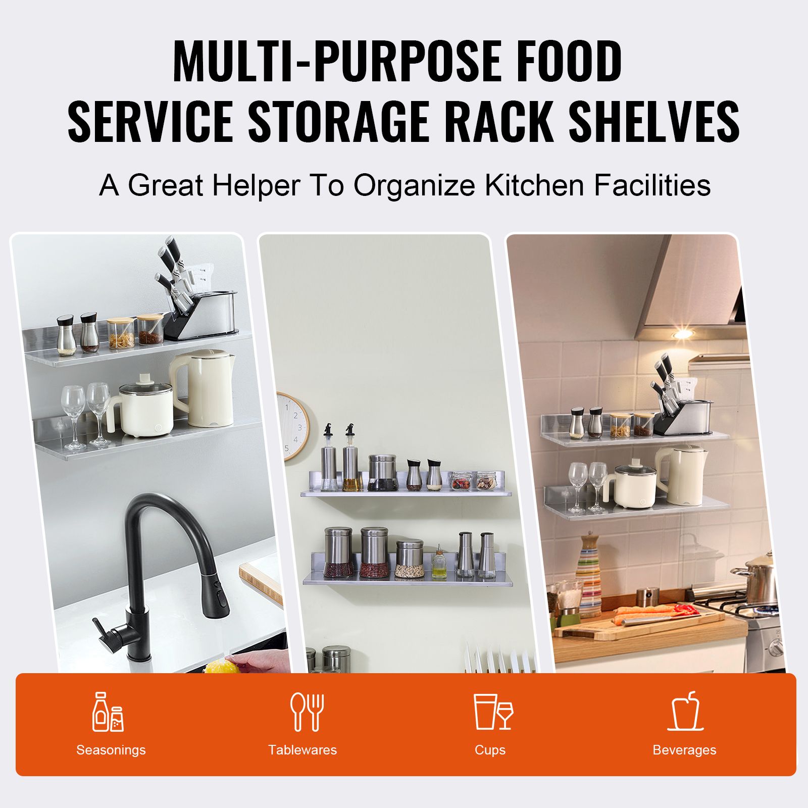 8,6 x 30 inch roestvrijstalen  - Commercial Kitchen Backsplash recensie en prijs
