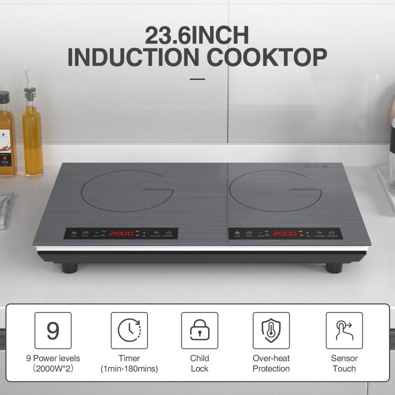 Inductiekookplaat met dubbele  - Commercial Kitchen Zones recensie en prijs