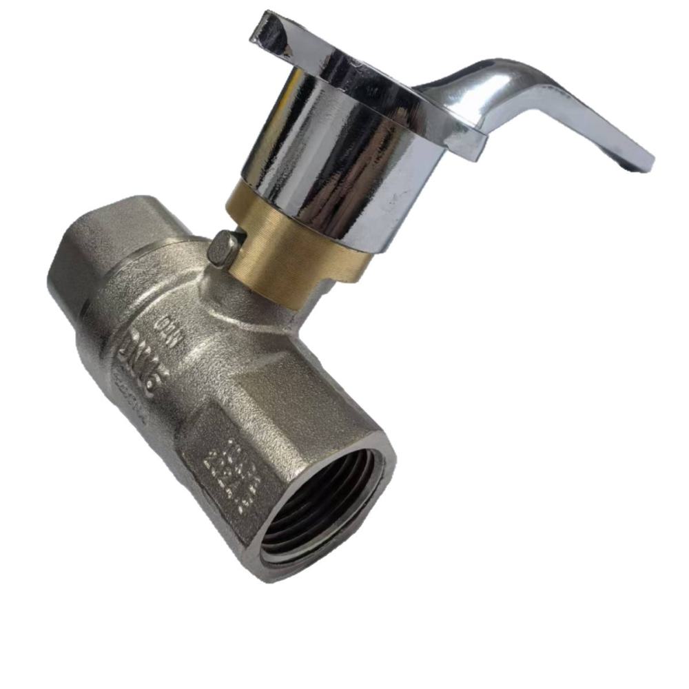 Messing gaskogelkraan DN15, ge - Commercial Kitchen Plumbing recensie en prijs