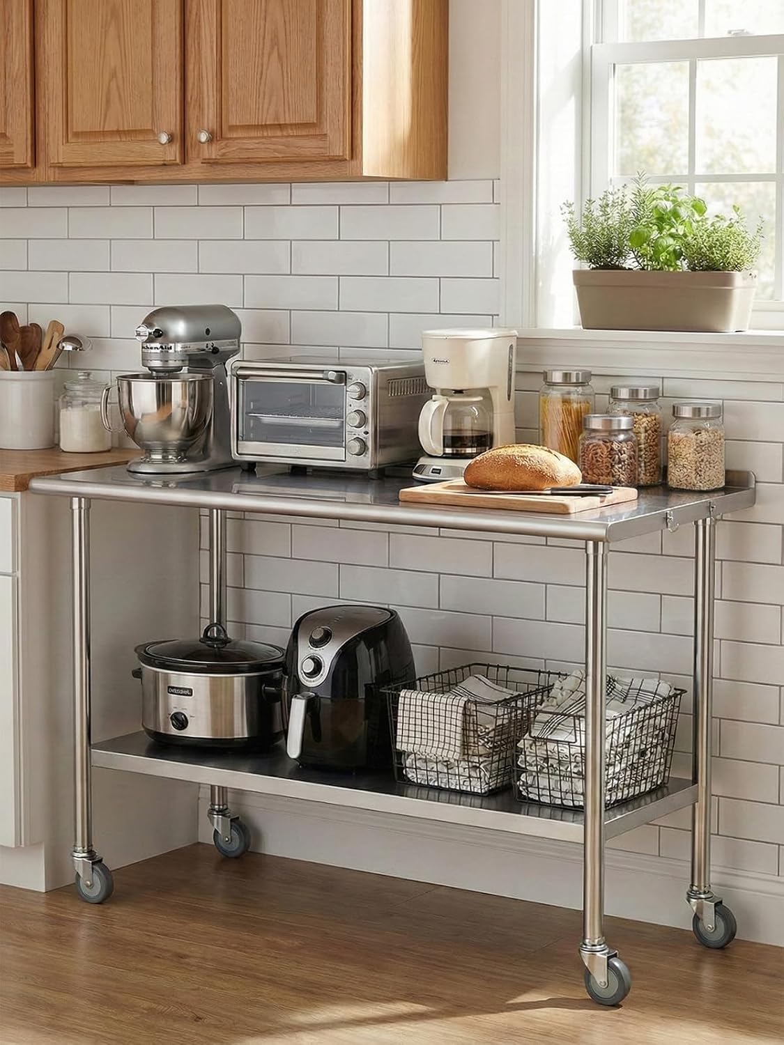 NSF-gecertificeerd roestvrijst - Commercial Kitchen Backsplash recensie en prijs
