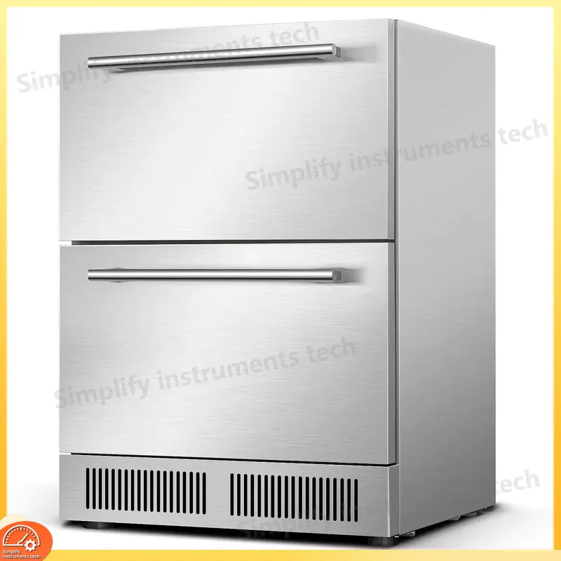 RVS dubbele zone wijnkoeler ko - Commercial Kitchen Zones recensie en prijs