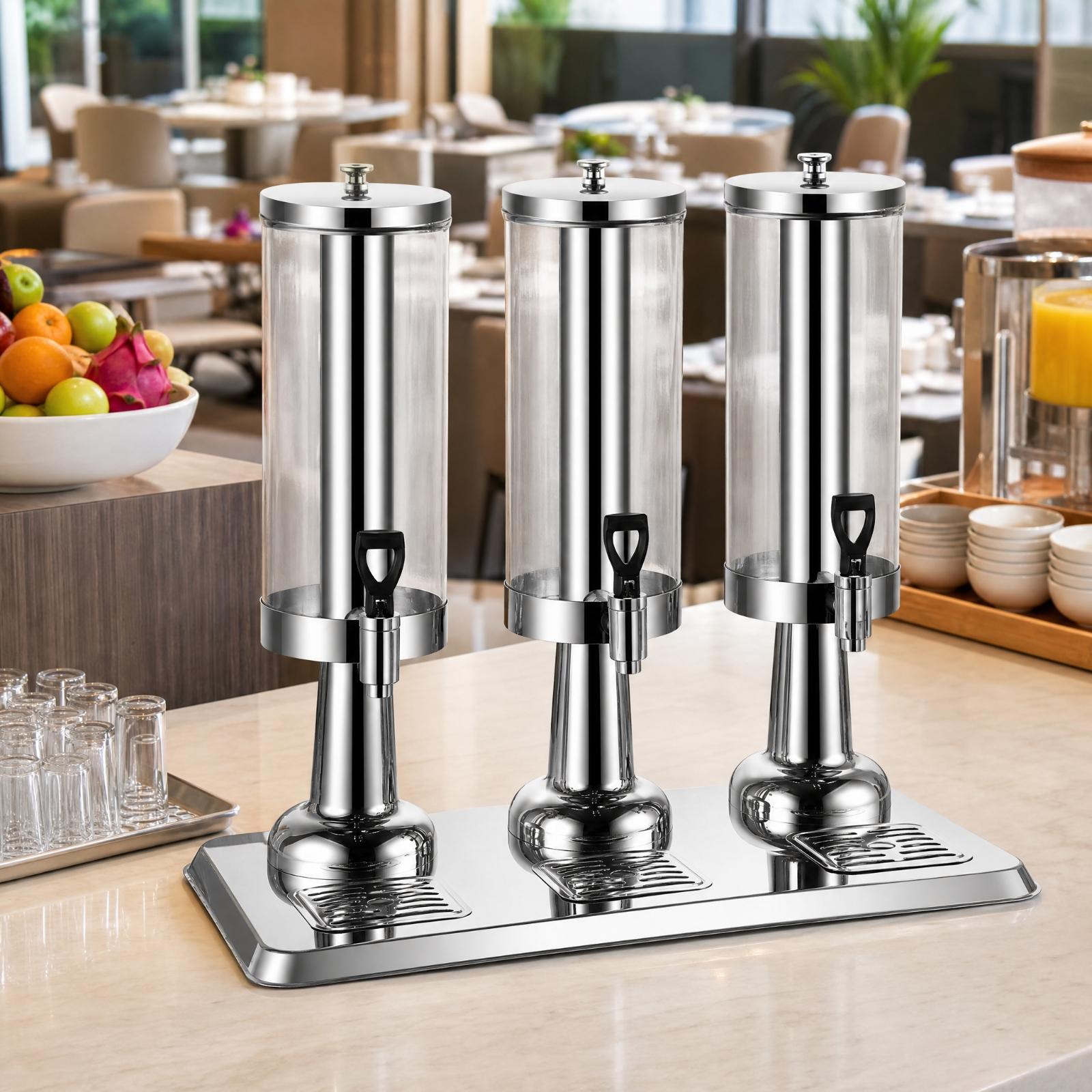 Drievoudige drankenautomaat 9L - Cold Drink Dispenser recensie en prijs