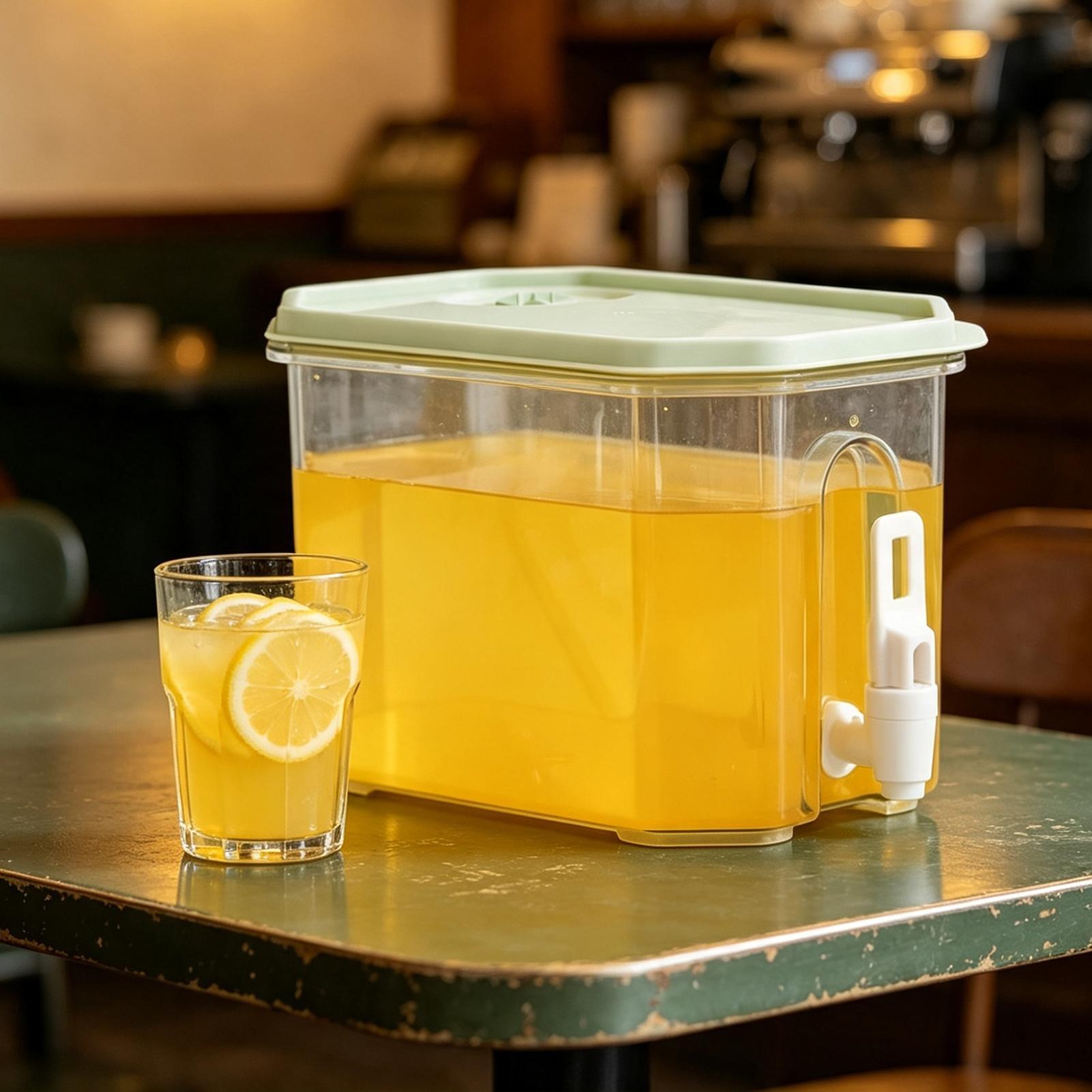 Glazen drankdispenser 3,5L lek - Cold Drink Dispenser recensie en prijs