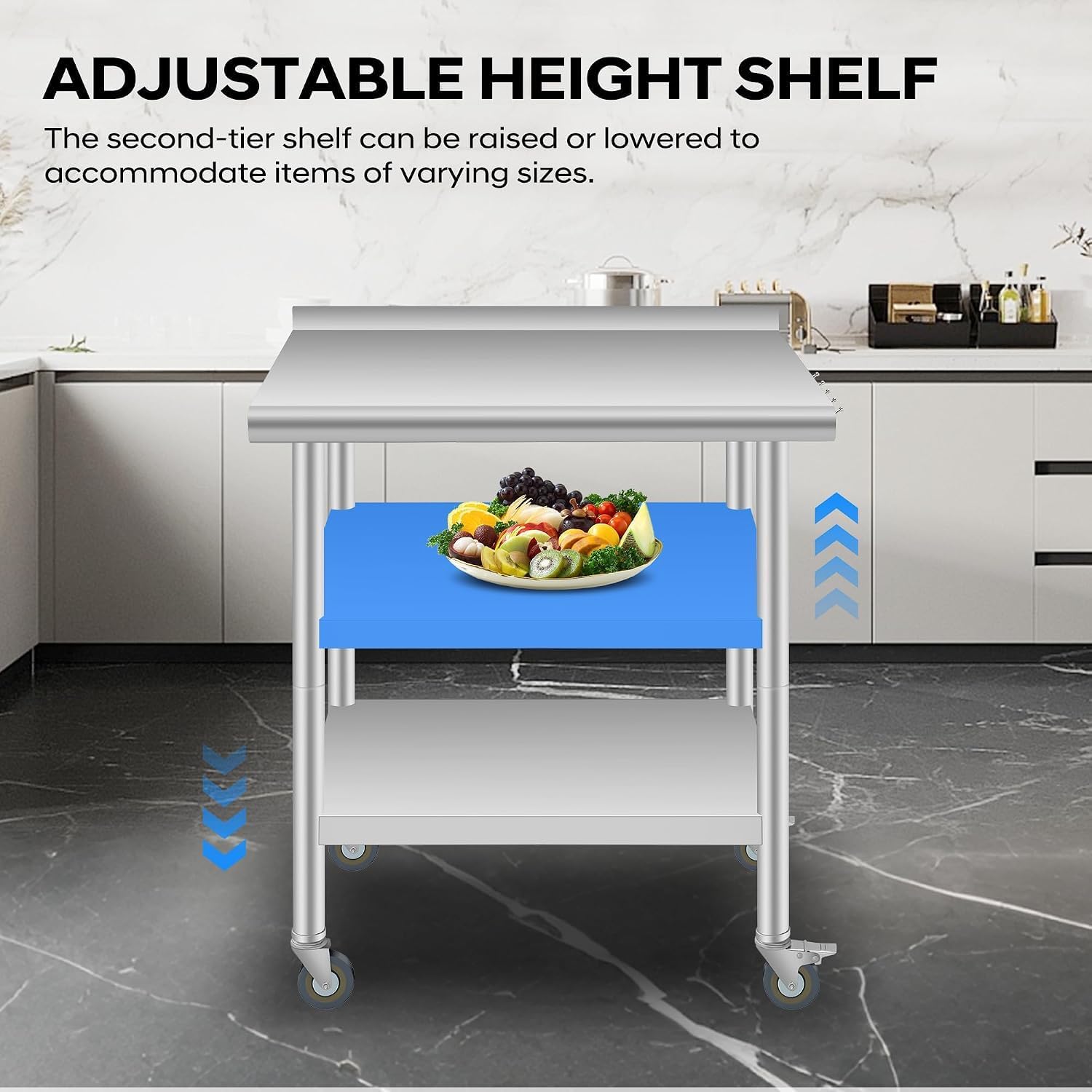 Tacleekii Commerciële RVS Voor - Commercial Kitchen Backsplash recensie en prijs
