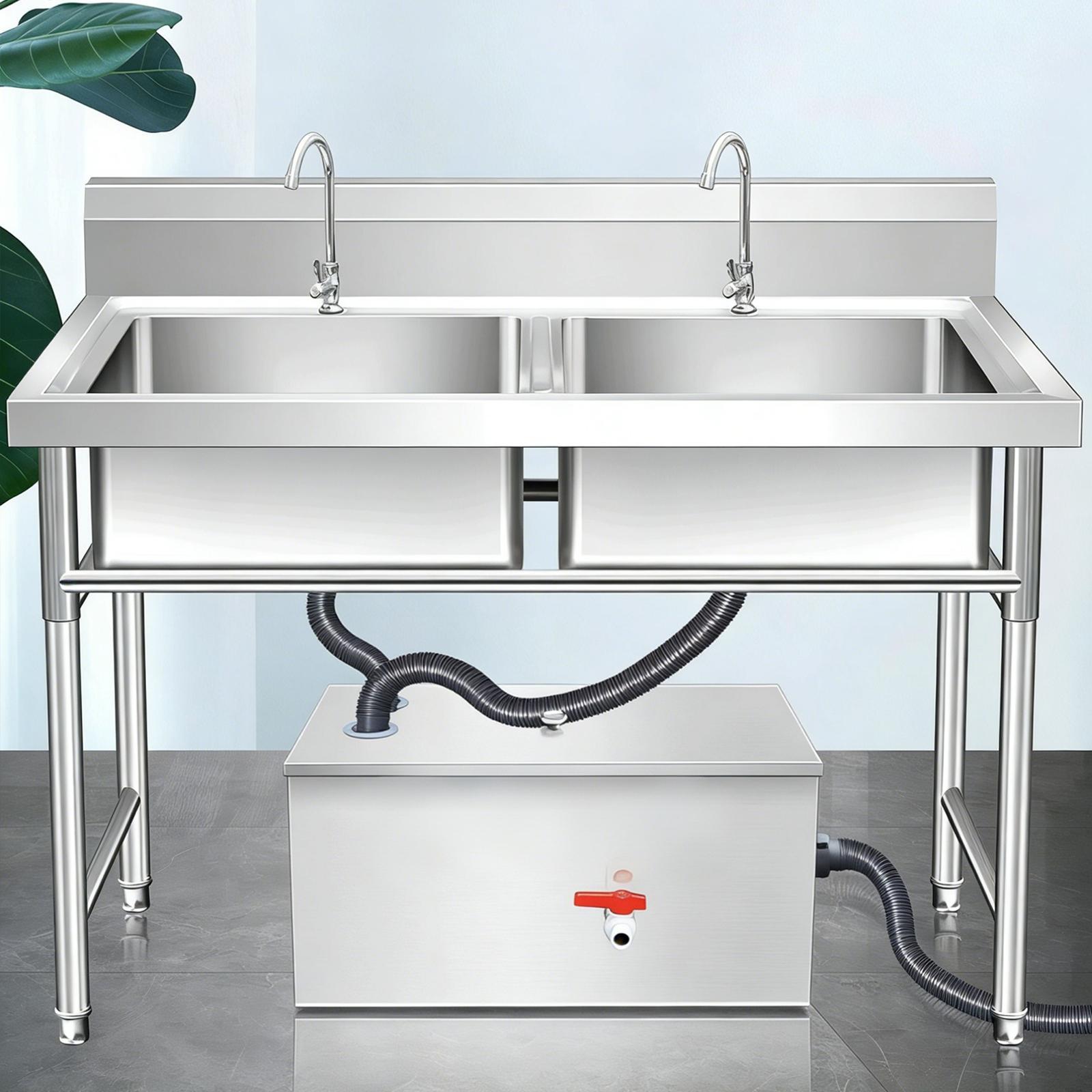 Commerciële roestvrijstalen ve - Commercial Kitchen Grease Interceptor recensie en prijs