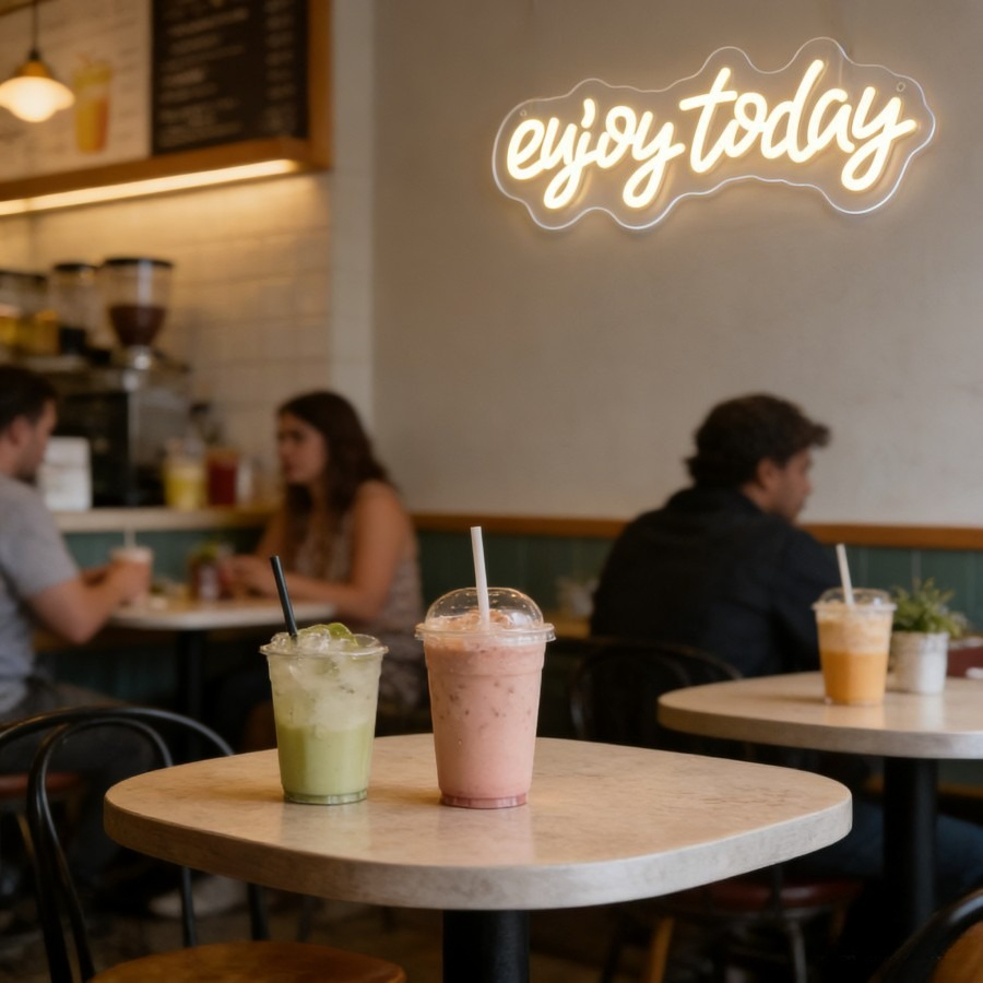 Geniet van vandaag Neon Sign L - Commercial Kitchen Quotes recensie en prijs