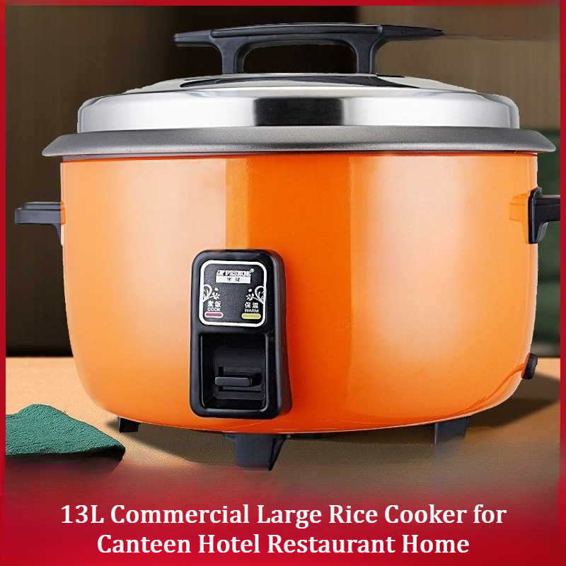 13L commerciële rijstkoker met - Commercial Rice Cooker recensie en prijs