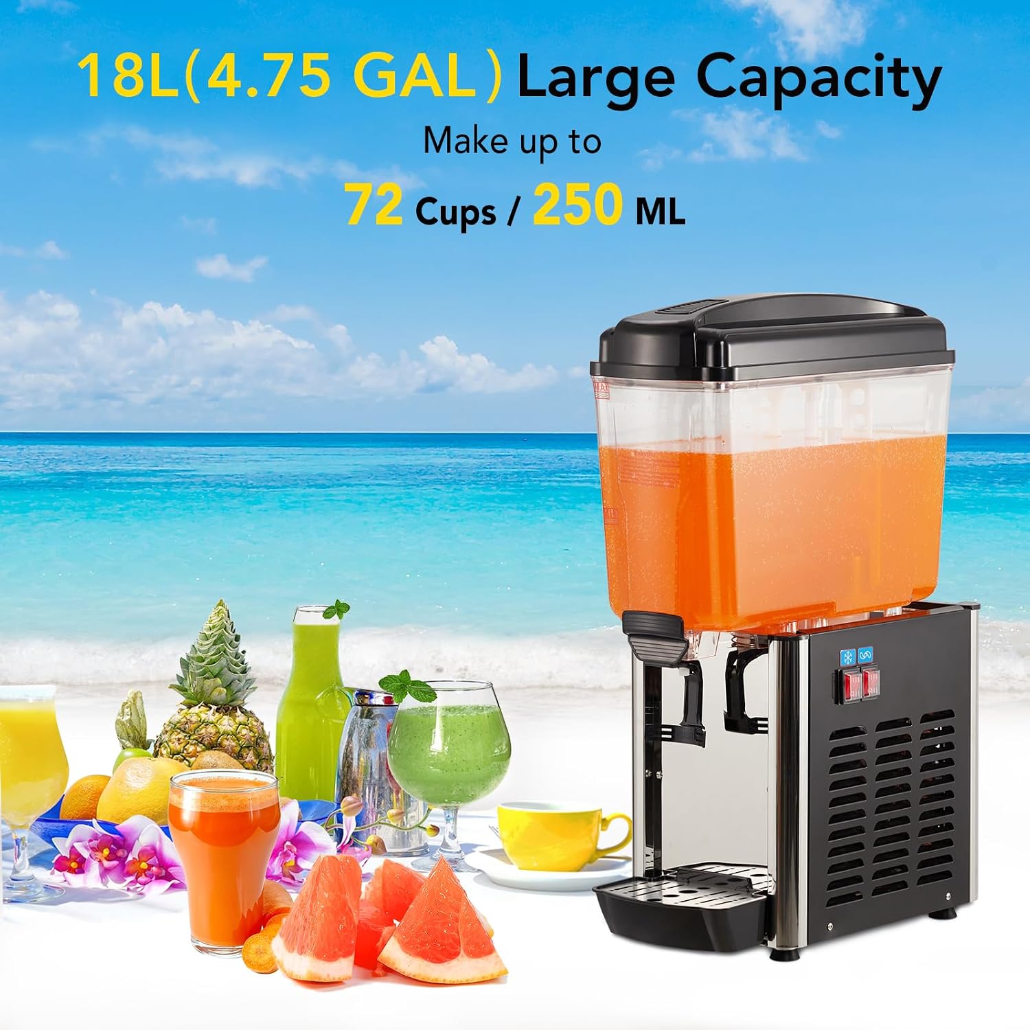 Tacleekii 18L Commerciële dran - Cold Drink Dispenser recensie en prijs